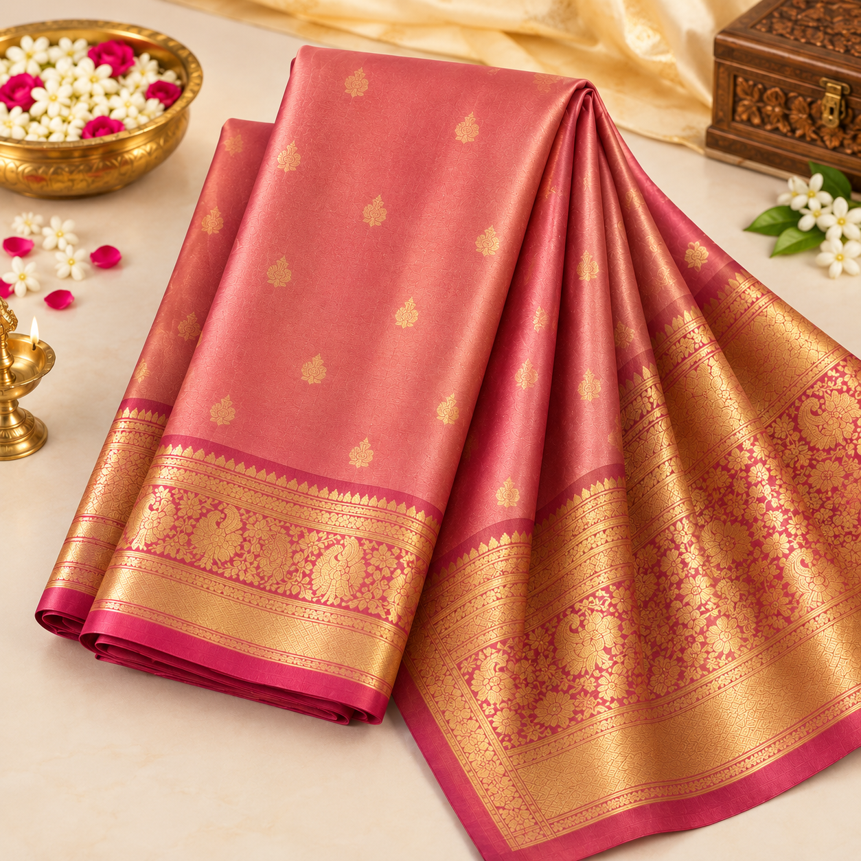 Soft Silk Wedding Saree
