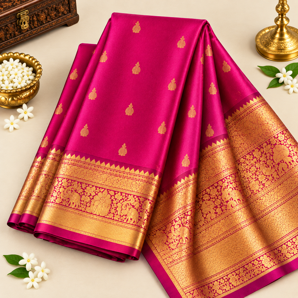 Kanchipuram Pure Silk Saree