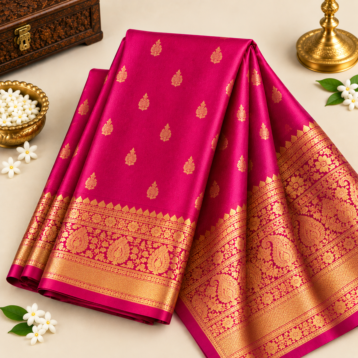 Banarasi Zari Work Saree