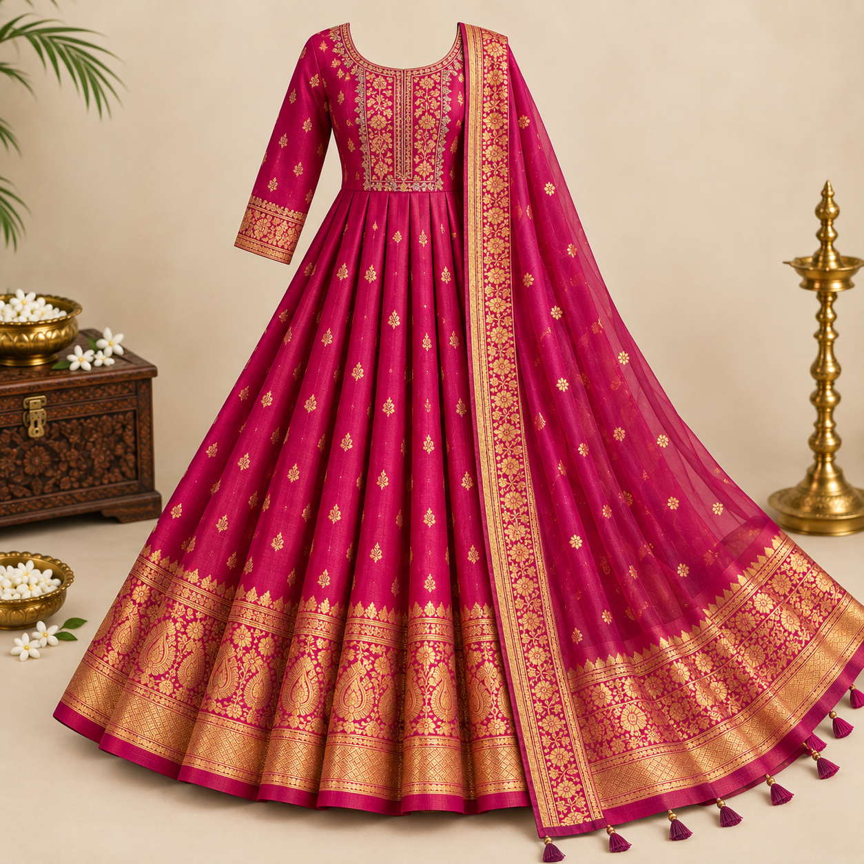 Traditional Anarkali Dress